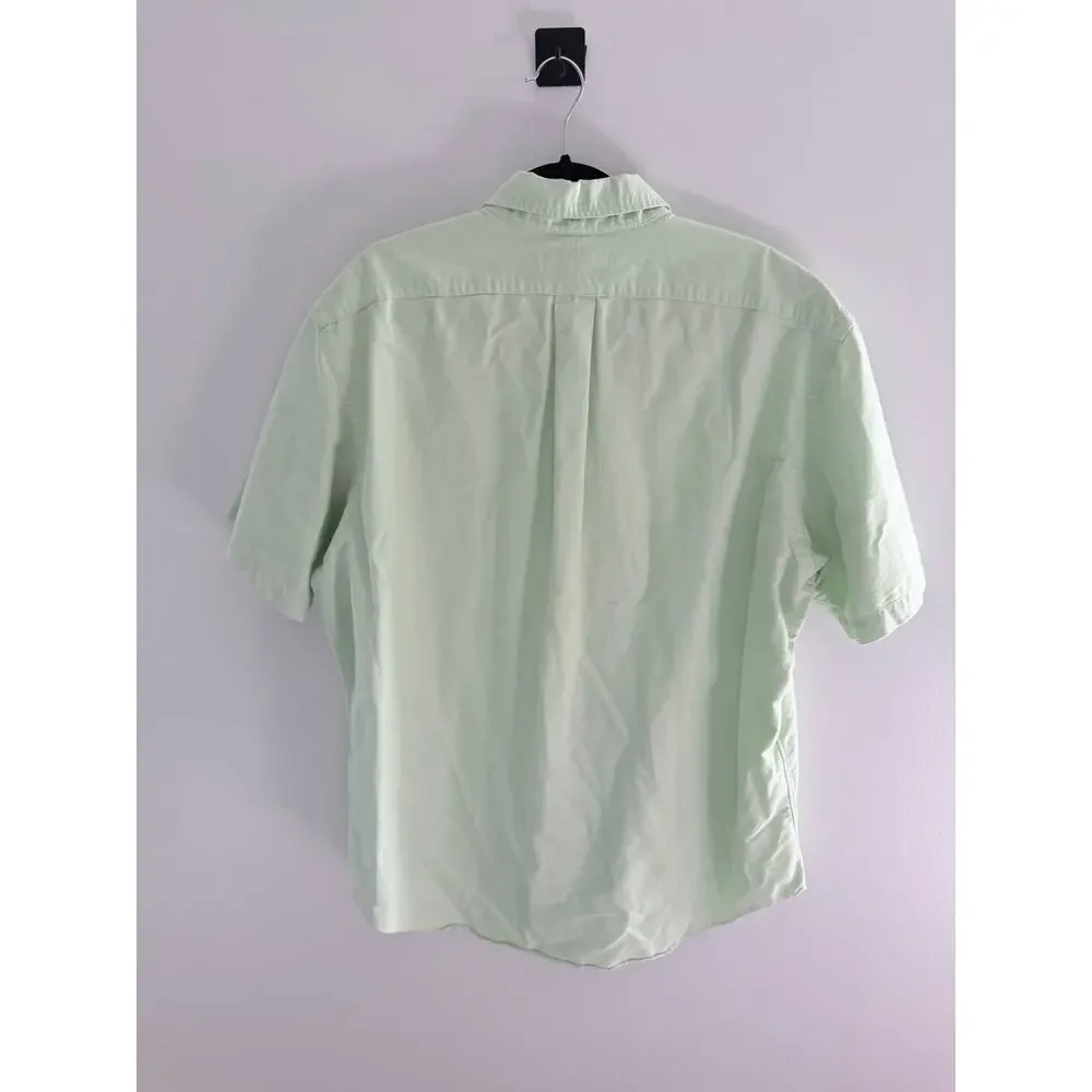 Ralph Lauren Light Green Classic Fit Oxford Shirt-Size XL